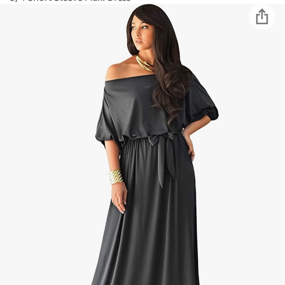 Koh Koh off shoulder maxi dress